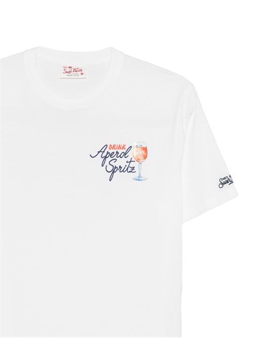 T-shirt uomo MC2 Saint Barth bianca MC2 SAINT BARTH | PORTLAND01986L